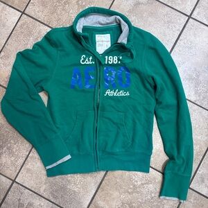 Aeropostale Women’s  Zip Up Sweatshirt
Green, Casual, Comfy
Size Large
Like New